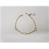 BRACCIALE DA DONNA A MAGLIA DOPPIO FILO IN ORO GIALLO 750 18KT 2,8 GRAMMI (6094)