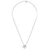 Gucci Jewelry Collana Gucci Tag con Incrocio GG YBB776996001 Necklace Argento 50 55Cm Pendente