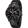 Maserati Orologio Maserati Competizione R8853100035 Acciaio 43 mm Nero Total Black