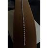 Made in Arezzo BRACCIALE TENNIS ORO BIANCO 750 18KT ZIRCONI T DIAMANTE UOMO DONNA GOLD BRACELET