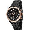 Sector Orologio Uomo SECTOR SGE 650 R3273962004 Chrono Acciaio Nero PATRICK DE GAYARDON