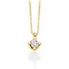 MILUNA PUNTO LUCE COLLANA ORO GIALLO 18KT E DIAMANTE CLD5065G-020 NUOVA