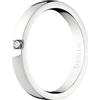 Damiani Anello Damiani Veramore fede 2,7 mm Oro Bianco 20035640 Gold wedding ring 12