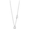 Damiani Collana Damiani Minou con Diamante Taglio Smeraldo 20091100 Oro Punto Luce