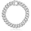 MABINA GIOIELLI BRACCIALE GROUMETTE REFERENZA 533380-S ARGENTO 925