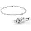 Salvini Bracciale Salvini Tennis Battito 20079851 Oro Bianco Diamanti 1,01 Ct Bracelet