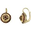 ORECCHINI gioiello in ORO orecchino donna con pietre c7