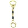 PORTACHIAVI IN ORO GIALLO 18 CT 750 E SMALTI