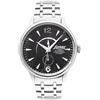 Orologio Lorenz Anniversary Riserva Carica 030241FF Watch Acciaio Nero Automatic
