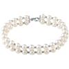 LE BEBE' Bracciale Bliss Paradise 20086874 Oro Bianco Perle 5-5,5 Bracelet doppio filo