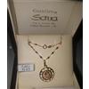Collana specchiata oro 750 18 kt e medaglia angelo traforata in oro 750 18 kt