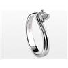 Damiani Anello Solitario Damiani Valentino 20045034 diamante ring Oro Bianco 0,42 kt