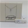 ARMONIE GIOIELLI ARMONIE COLLANA DA DONNA PUNTO LUCE IN ORO 18KT 750 E DIAMANTE DA 0.05 (0516)