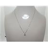 RECARLO COLLANA DA DONNA PUNTO LUCE ORO BIANCO 18KT E DIAMANTE DA 0.18 Ct (0235)