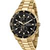 Sector No Limits Orologio Sector ADV2500 R3273643008 Watch Uomo Cronografo Acciaio Nero Pvd Oro