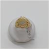 ANELLO DA UOMO IN ORO GIALLO 18KT CON SCUDO 3 COLORI 7,75 GRAMMI N.28 (0764)