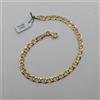 BRACCIALE DA UOMO A MAGLIA PIENA IN ORO GIALLO 18KT 7,9 GRAMMI (0228)