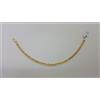 BRACCIALE DA UOMO A MAGLIA GRUMETTA IN ORO GIALLO 18KT 750 6 GRAMMI (5890)