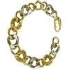 COSMO GIOIELLI Bracciale in Oro 750‰ GIALLO-BIANCO (BICOLORE). 9,1gr