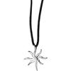 COMETE CIONDOLO CUORE COMETE ORO BIANCO BRILLANTI DIAMONDS GLB 371 DIAMANTI COLLANA
