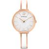 Swarovski 5580541 Orologio Crystalline Delight Bracciale metallo Bianco Oro Rosa