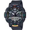 Casio Orologio CASIO PRO TREK PRT-B50-1ER Silicone Nero Sub 100mt Bluetooth