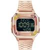 Philipp Plein Orologio PHILIPP PLEIN HYPER SHOCK PWHAA0821 Bracciale Acciaio Rosè Chrono Alarm