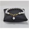 BRACCIALE IN ORO GIALLO 18 KT CON PERLE AKOYA GRIGIE OGRP 063