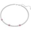 Swarovski Collana Swarovski Matrix Tennis 5666165 necklace Cristalli Misti Rosa Girocollo