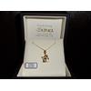Collana oro giallo 750 18 kt con ciondolo angelo in oro 750 18 kt nuovo