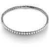 Damiani Bracciale tennis Damiani Luce 20086492 Bracelet Oro Bianco Diamanti 3,24 ct