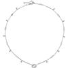 Gucci Jewelry Collana Gucci Interlocking Con Diamanti YBB729402003 necklace Oro Bianco Donna