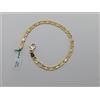 BRACCIALE DA UOMO A MAGLIA PIENA IN ORO GIALLO 18KT 11,1 GRAMMI (7170)