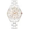 Rado Orologio Rado HyperChrome Automatic Diamonds R32033902 Watch Ceramica Bianca