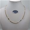COLLANA ROSARIO A GIRO IN ORO GIALLO 18KT CON PALLINI LISCI 5,65 GR. (7731)