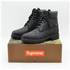 Timberland TB0A6DE1001 Supreme Timberland Diamond Plate 6 pollici Premium Waterproof Boo...