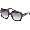 TOM FORD Occhiali da Sole FT1082 KAYA 01B Nero fumo Donna