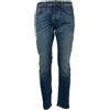 REIGN jeans uomo denim chiaro stone art 19013158 FRESH SINGAPORE 98% cotone