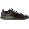 TOD'S scarpe uomo Sneaker Tabs in pelle nero con logo cucito XXM68C0DP30JUSB999