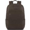 Moschino Piquadro Zaino Porta Computer Black Square testa di moro CA3214B3/TM