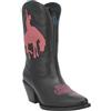 Dingo Stivali in pelle scamosciata Western Dingo Boots DI945 Black
