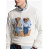 Lauren Ralph Lauren POLO RALPH LAUREN Uomo Maglia Ralph & Ricky Bear IN COTONE