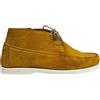 ICON LAB Scarpa uomo col. ocra 4000 p 100% camoscio MADE IN ITALY