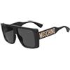 Moschino Occhiali da Sole MOS119/S 807/IR Nero grigio Donna