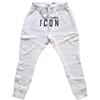 DSQUARED2 pantaloni da tuta lungo icon uomo S79KA0001 bianco
