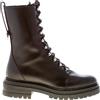 SERGIO ROSSI scarpe donna Stivaletto anfibio Joan in pelle nero zip A92020