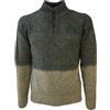 FERRANTE Maglia uomo cotone/lana collo con bottoni FERRANTE mod 42U25302 MADE IN ITALY