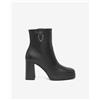 Nero Giardini Tronchetti Nero Giardini da Donna In Pelle Tacco Alto e Plateau I410905D Nero