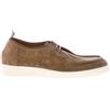 GREEN GEORGE scarpe uomo Scarpa stringata artigianale paraboot in camoscio verde
