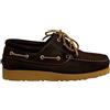 ICON LAB Scarpa uomo bruciato scuro 03 100% camoscio invecchiato MADE IN ITALY